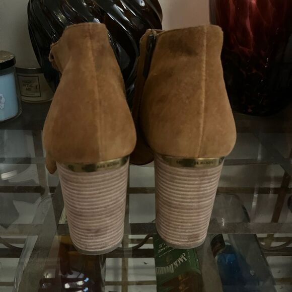 Michael Kors Women's Tan Woven Open-Toe Shoes size 9 - Picture 3 of 5